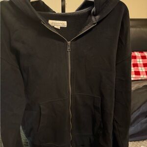 Aeropostale Charcoal Full-Zip Hoodie